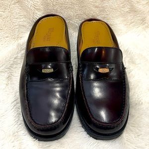Bass Weejun Mules NWOB size 9